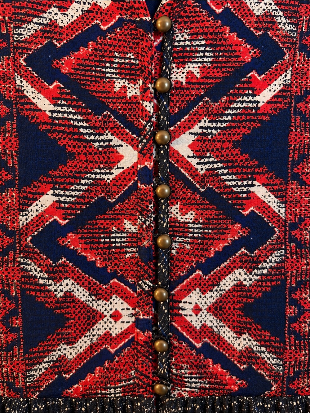 Anthropologie Konrad Joseph Zydeco Peasant Tunic Blouse M - Picture 5 of 6